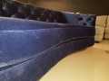 Диван Сандриго (Прямой, Велюр, Капитоне) купить в СПб